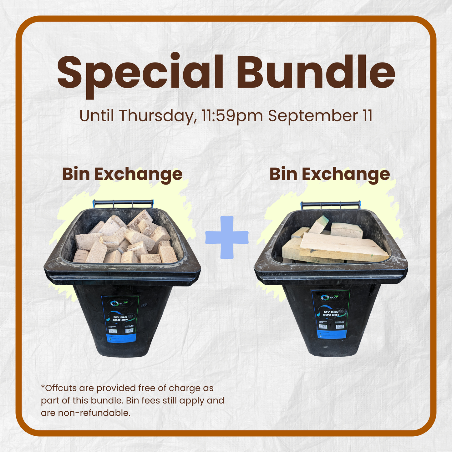 Kiln-Dried Hardwood Bricks & Offcuts Special Bundle
