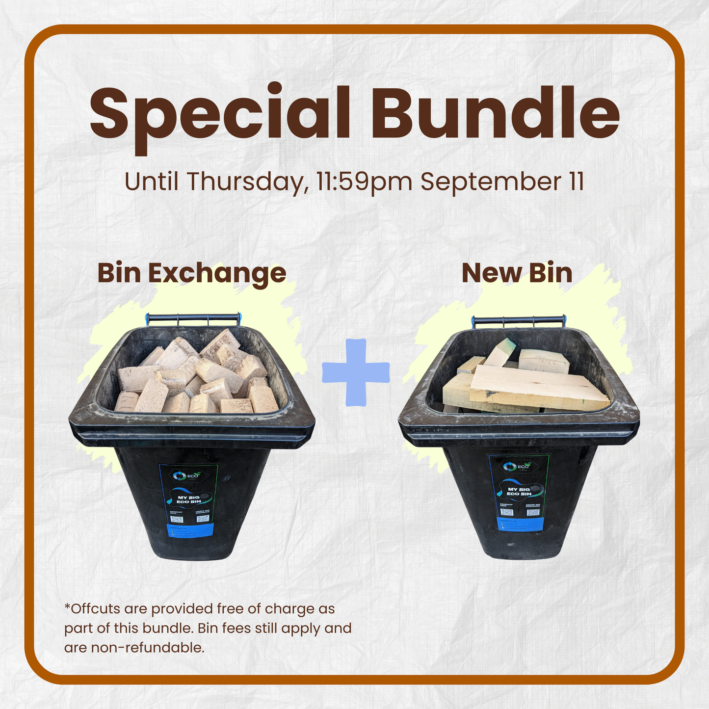 Kiln-Dried Hardwood Bricks & Offcuts Special Bundle
