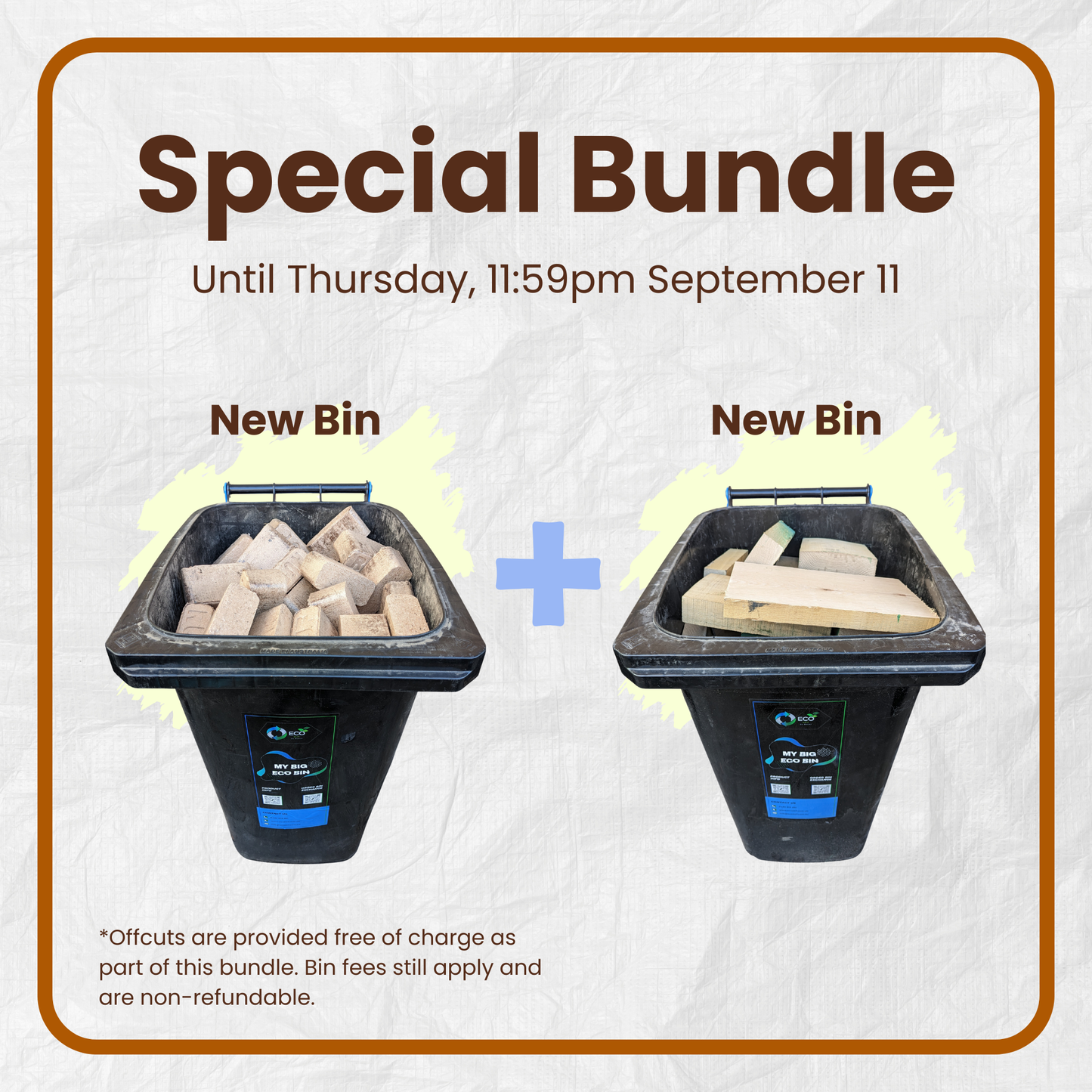Kiln-Dried Hardwood Bricks & Offcuts Special Bundle
