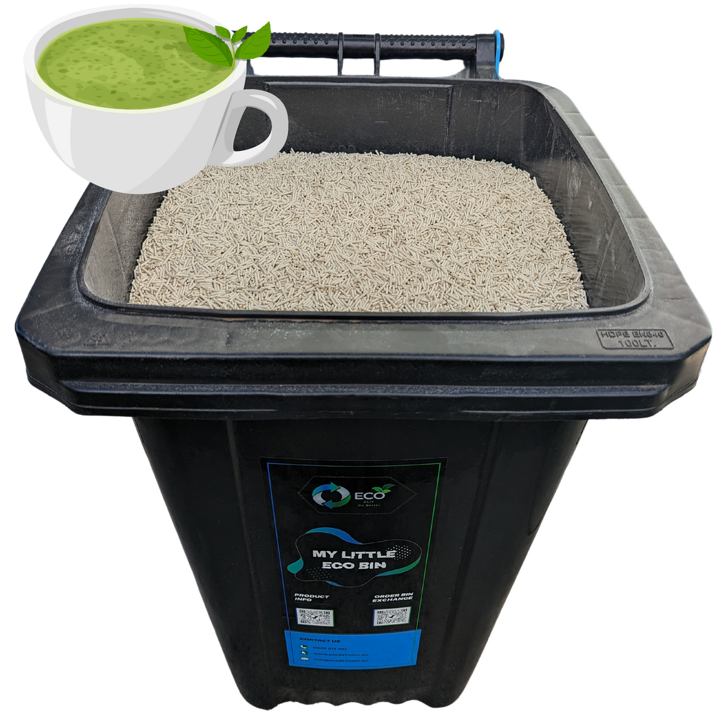Pea Husk Cat Litter 48kg | 10 months 1 Cat