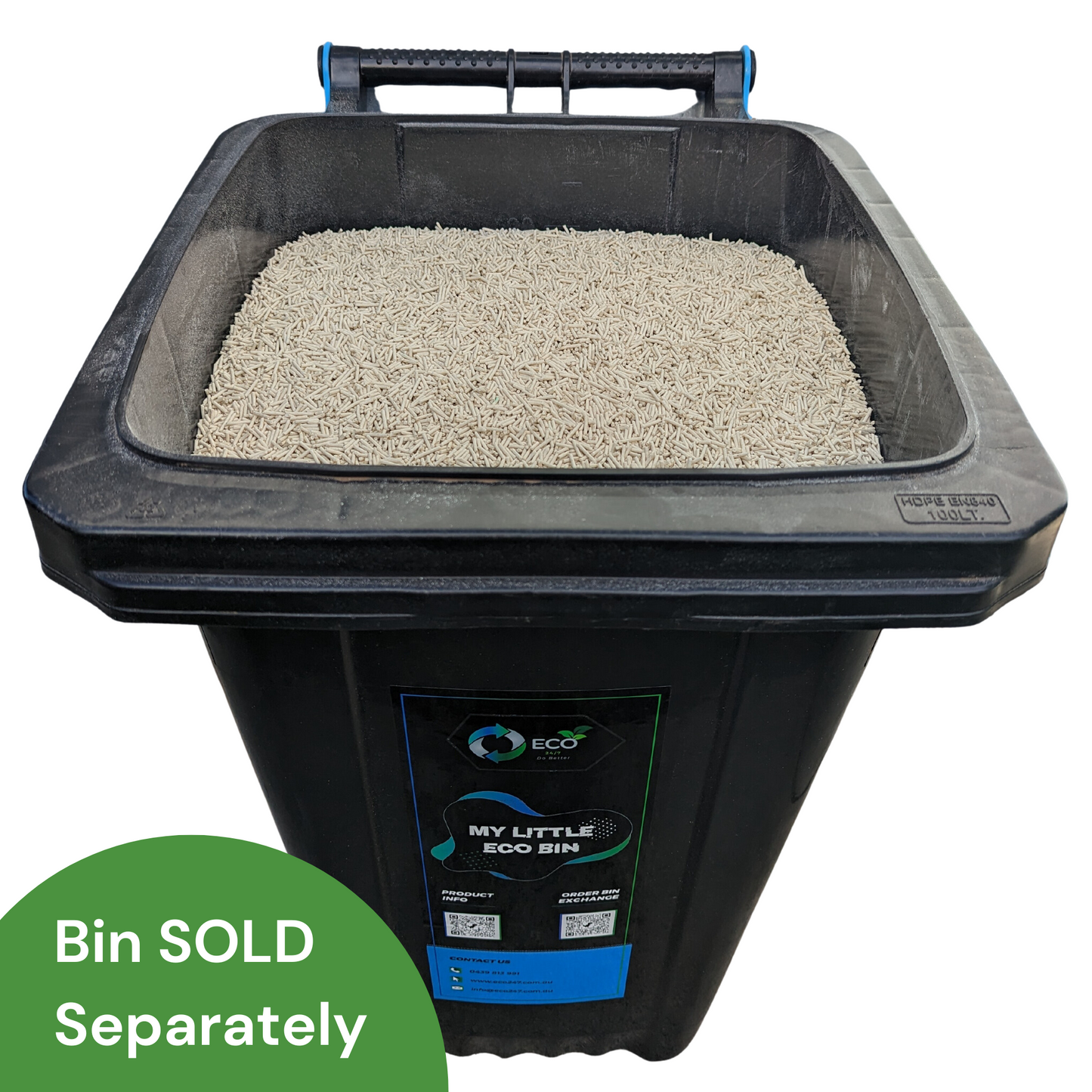 Pea Husk Cat Litter 48kg | 10 months 1 Cat