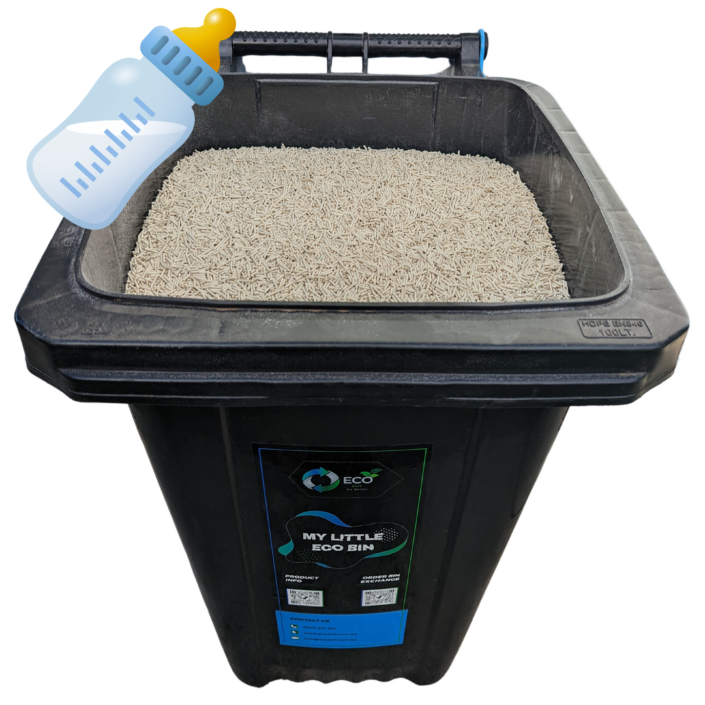 Pea Husk Cat Litter 48kg | 10 months 1 Cat
