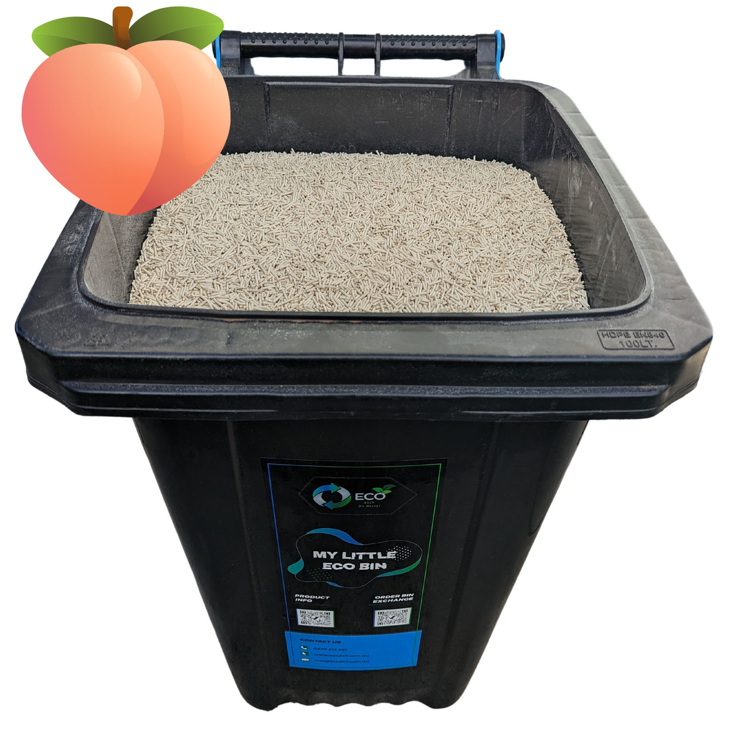 Pea Husk Cat Litter 48kg | 10 months 1 Cat