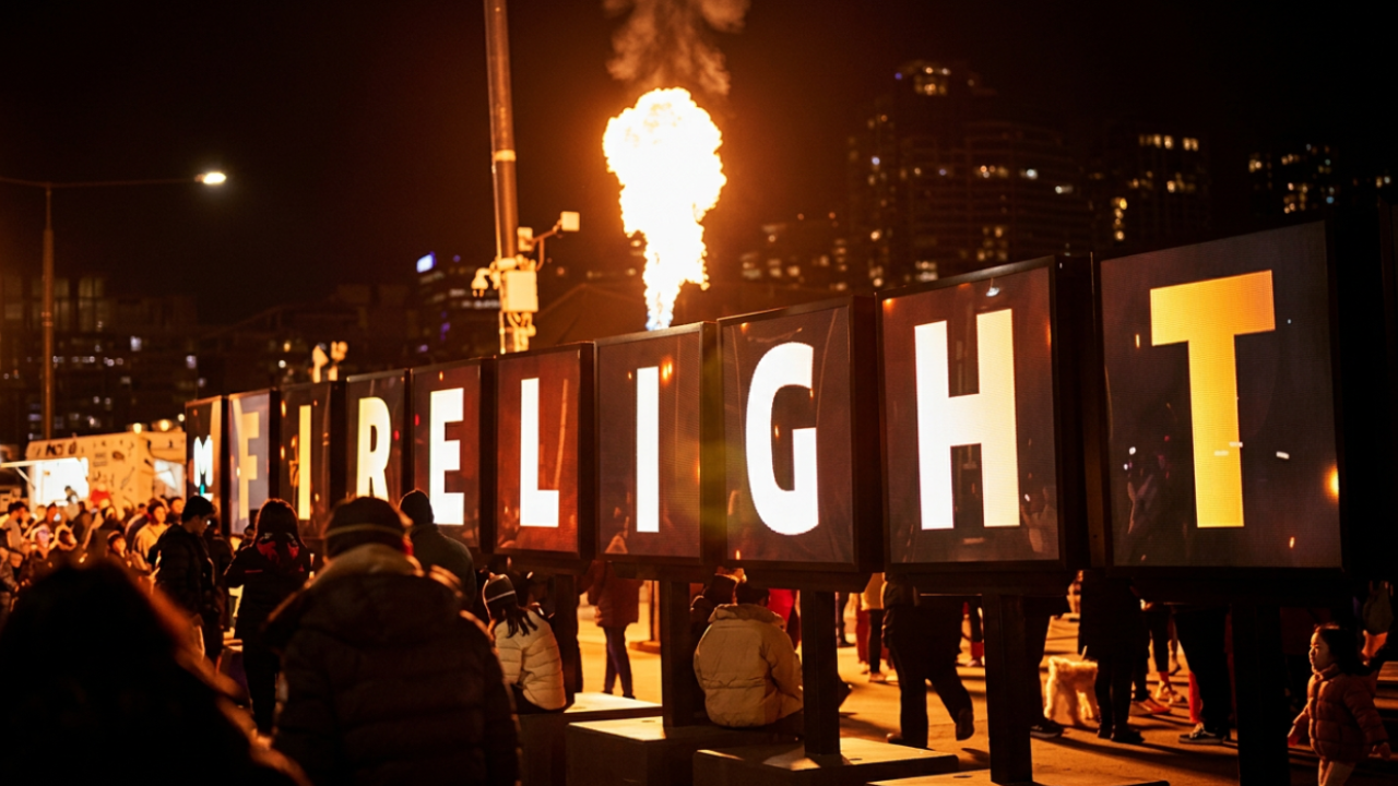 Eco247 x Melbourne Firelight Festival 2026 ❤️‍🔥