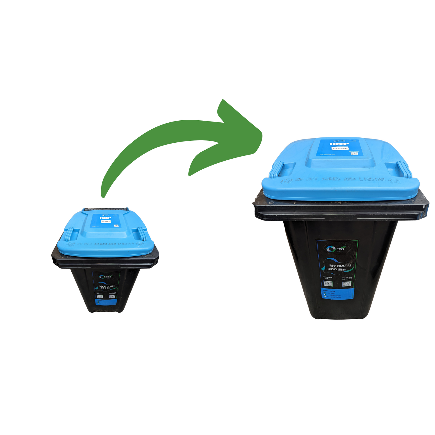 Bin Size Upgrade (Cat Litter Bin to Firewood Bin) - Returning customer