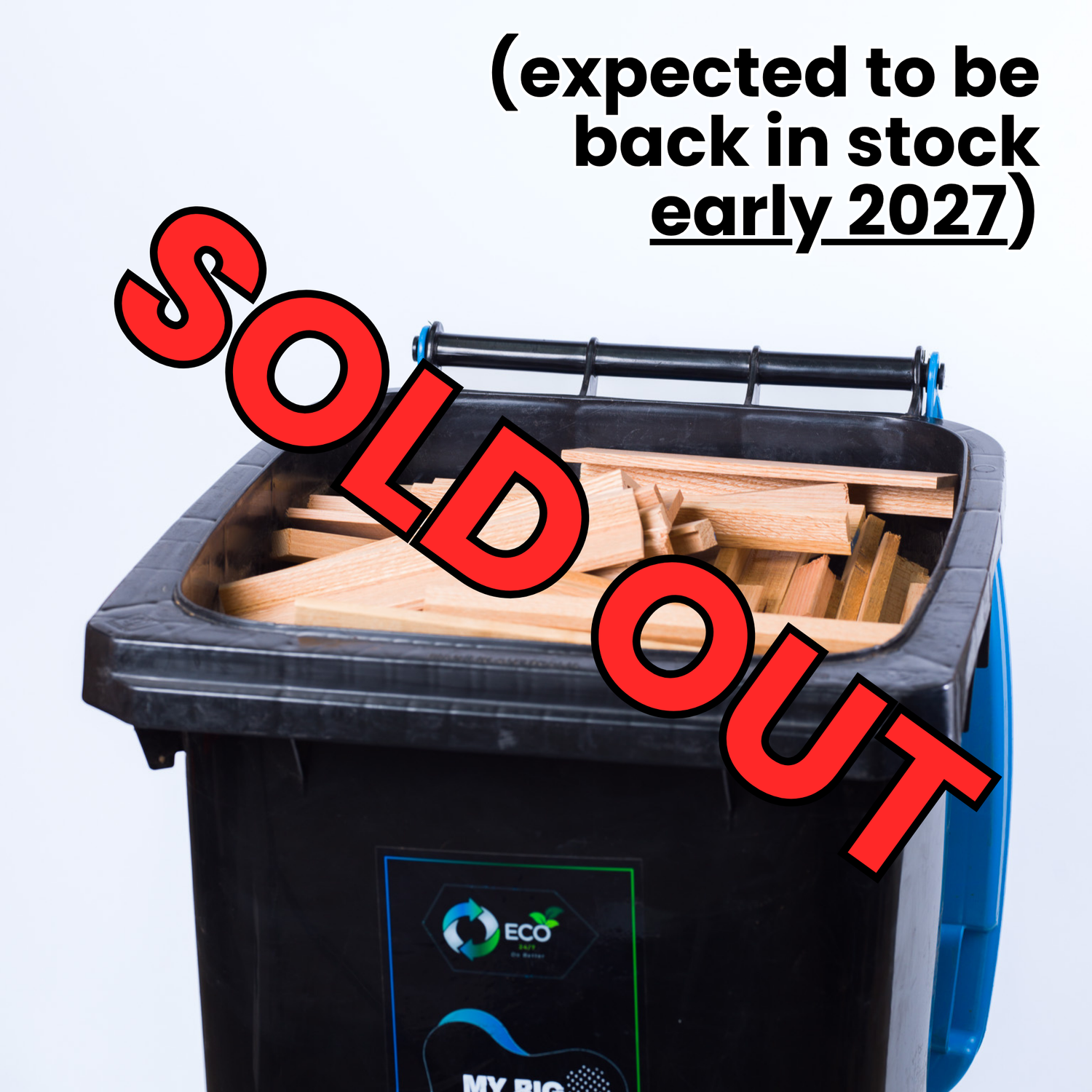 Kiln-Dried Hardwood Kindling — 240L Bin (SOLD OUT)