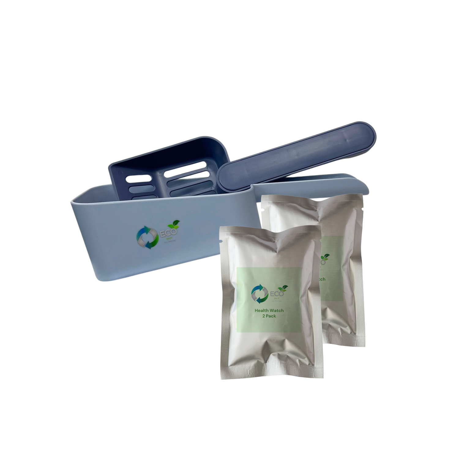 Health Watch 2 Pack + Litter Scoop and Holder Bundle