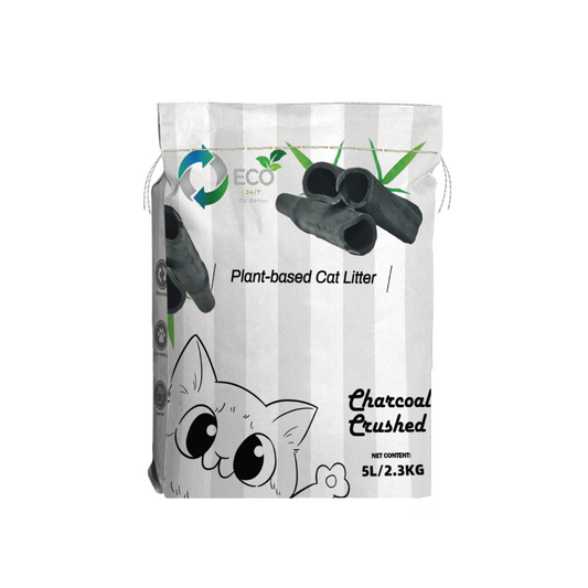 Crushed Pea Husk Cat Litter 2.3kg Bag