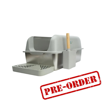 Stainless Steel Cat Litter Box - PREORDER - Expected delivery from Dec 14