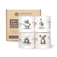 Downunder Bamboo Toilet Paper Sampler Pack