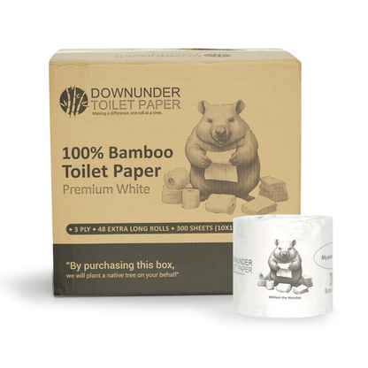 Downunder Bamboo Toilet Paper 48 Rolls