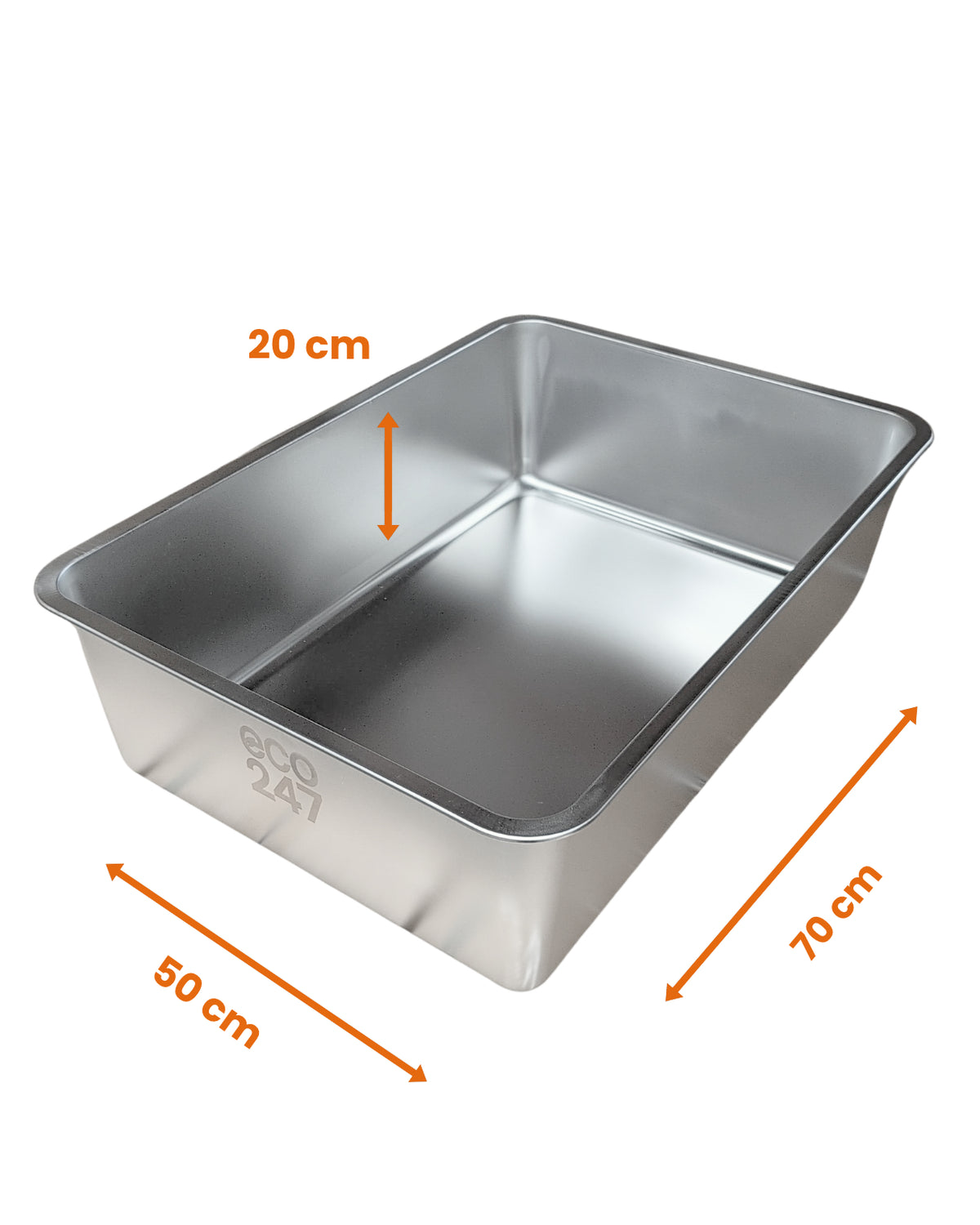 XL Stainless Steel Tray