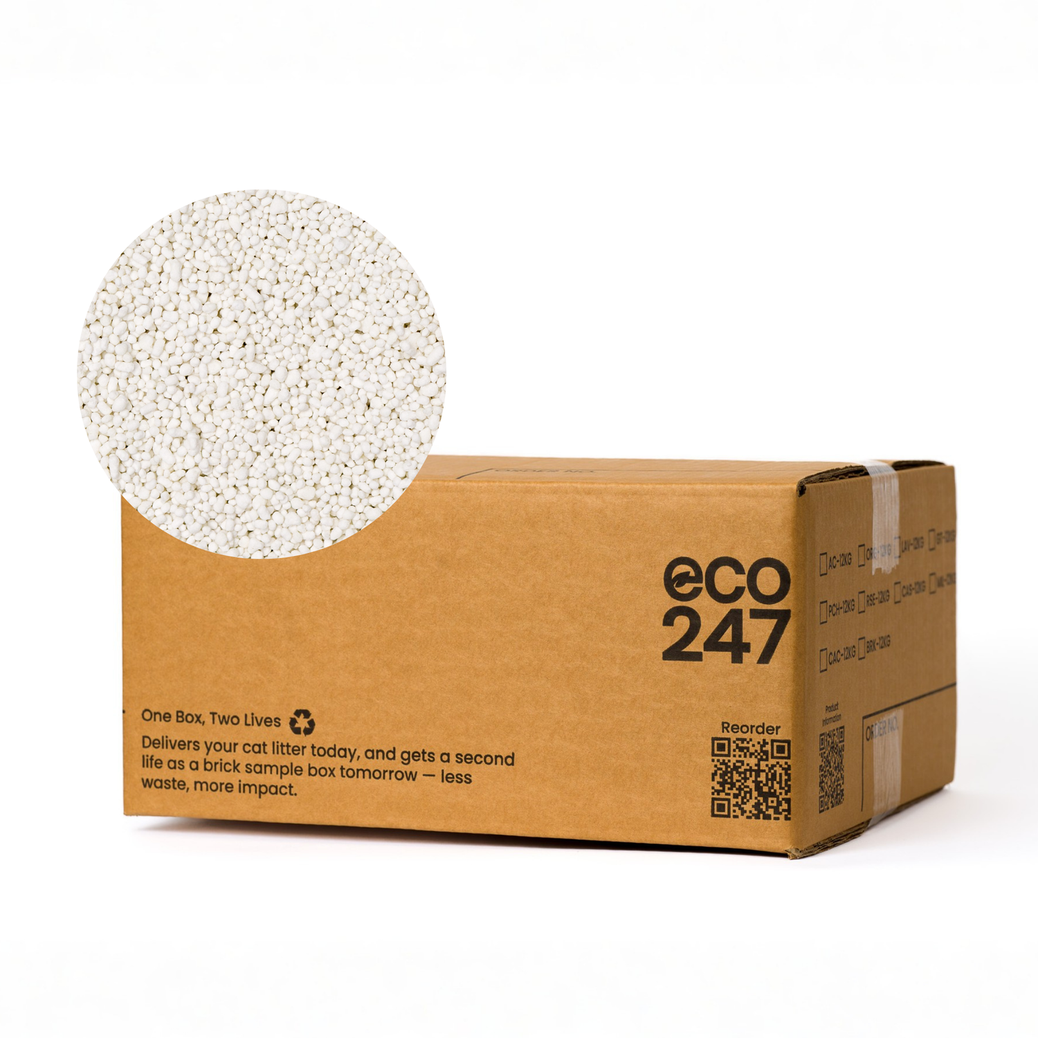 Cassava Cat Litter 12kg Box