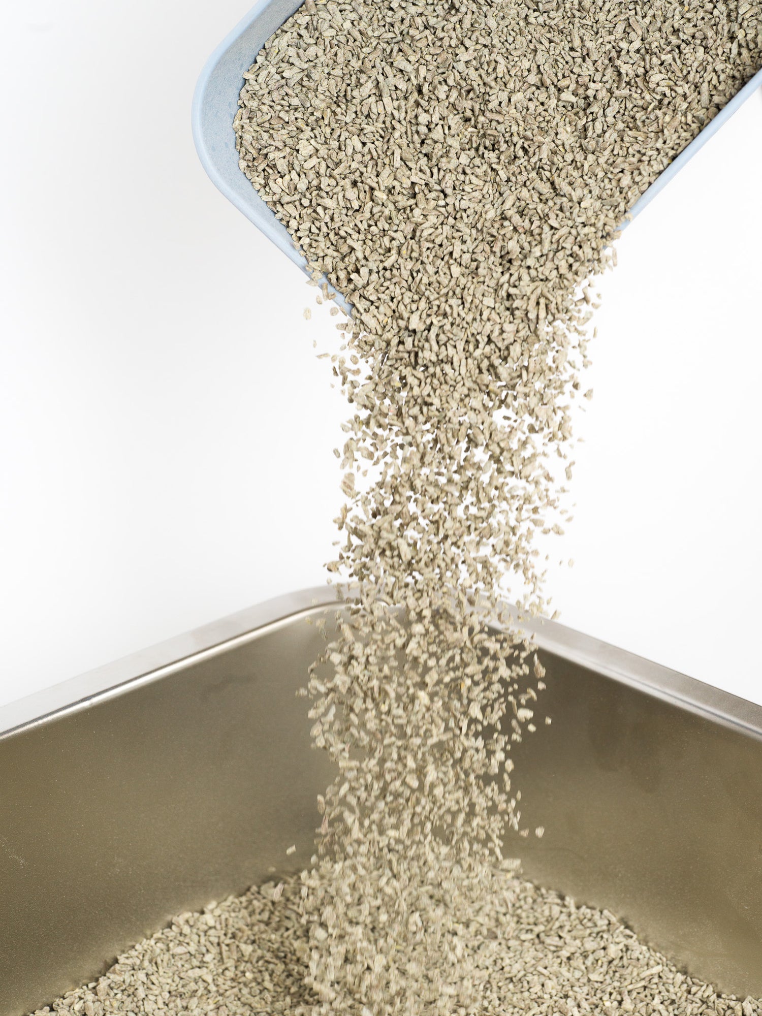 Crushed Pea Husk Cat Litter 4 x 12kg Boxes | 10 Months 1 Cat