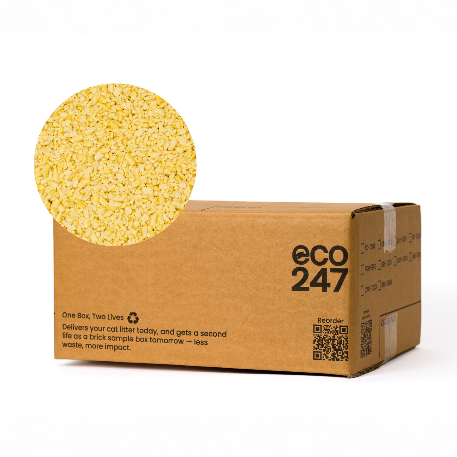 Millet Cat Litter 12kg Box