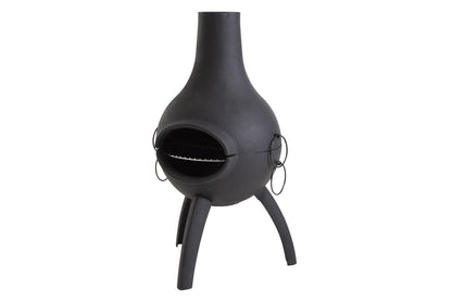 Charmate Cast Iron Chiminea & BBQ Grill Combo